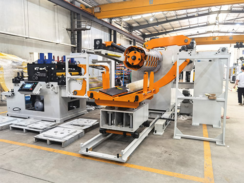 Nc leveller Feeder coil procssing line for electrical appliances stamping