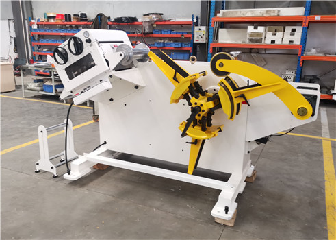 Decoiler Straightener for Improved Coil Feeding and Production Efficiency