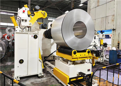 Uncoiler Straightener Feeder Coil Line Systems For Coil Processing 