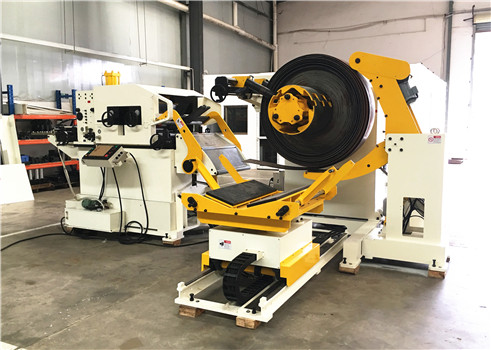 Compact Decoiler Straightener Feeder 3 in 1 MFL4-1000F: An Efficient Solution to Upgrade Leveling Capacity for High Tension and Thick Thickness Plate in Your Metalworking Industry