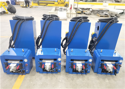 4 sets of SUNRUI Machine's Stamping Press Machines with Servo feeders Exported to the UK