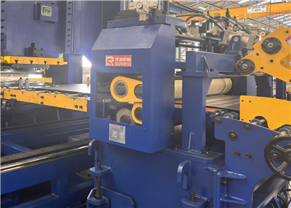 SUNRUI Automatic Circle Blanking Line – Maximize Material Utilization with Zigzag Feeding