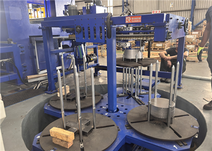 SUNRUI Automatic Circle Blanking Line – Maximize Material Utilization with Zigzag Feeding