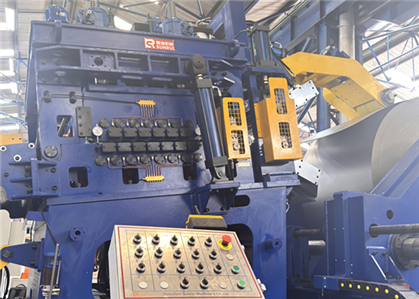SUNRUI Zigzag-Feeding Circle Blanking Line for Disc prodution: Maximize Material Utilization