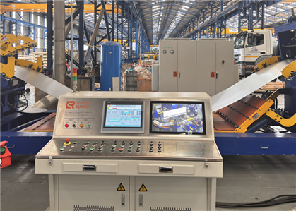 SUNRUI Zigzag-Feeding Circle Blanking Line for Disc prodution: Maximize Material Utilization