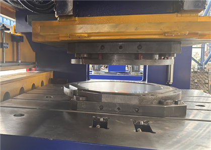SUNRUI Zigzag-Feeding Circle Blanking Line for Disc prodution: Maximize Material Utilization