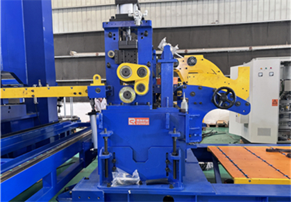 SUNRUI Zigzag-Feeding Circle Blanking Line for Disc prodution: Maximize Material Utilization