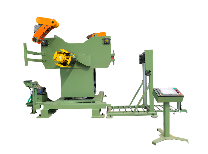 Double Head Hydraulic Decoiler Machine