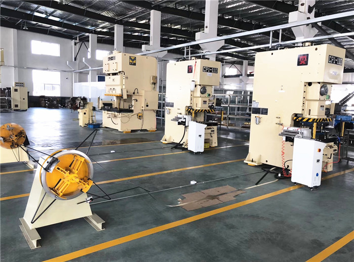 Simple Press Stamping Line Simple Press Stamping Line