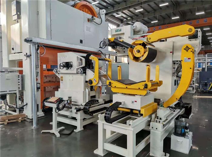 Third configuration for Circle Blanking Coil Processing Third configuration for Circle Blanking Coil Processing