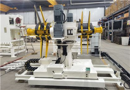 Double-Head Decoiler to Complement Roll Forming Machine in Multiple Tracks