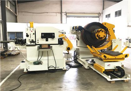 An Efficient Compact Decoiler Straightener Feeder 3 in 1 Solution to Upgrade Leveling Capacity for High Tension and Thick Thickness Plate in Your Metalworking Industry
