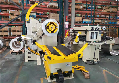 2 in 1 Decoiler Straightener With Paper Collection Device for Coil Handling