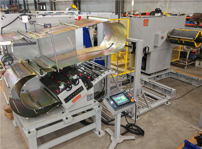 Complete High-Speed Feeding Solution for Lamination Stamping: Double Head Decoiler & S-Loop Straightener
